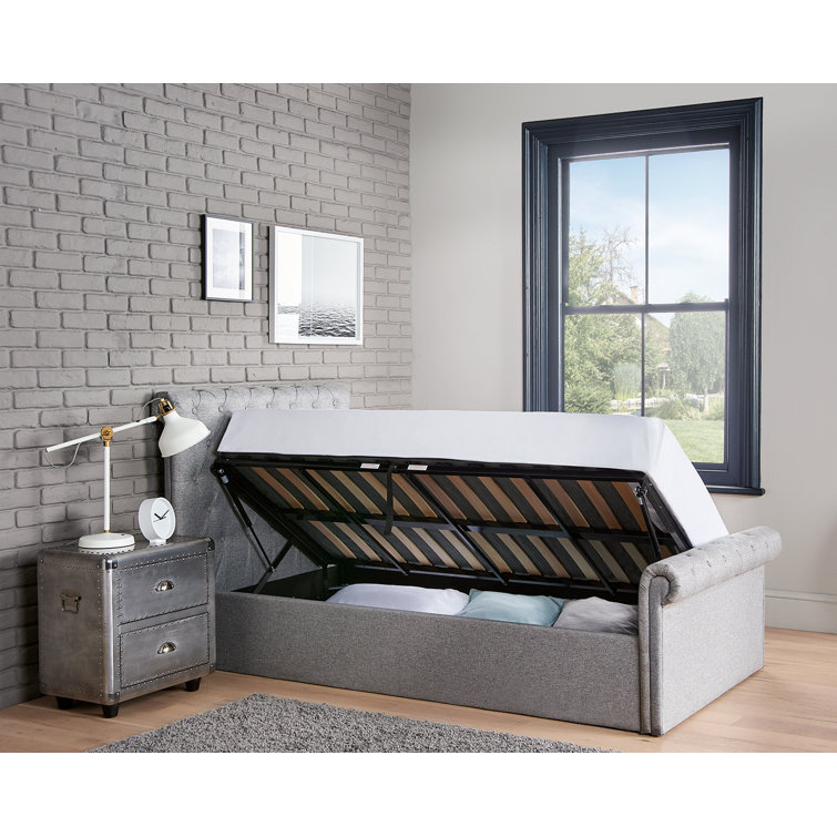 ClassicLiving Alexcia Upholstered Ottoman Bed Wayfair.co.uk